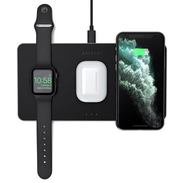satechi trio wireless charging pad